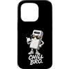 Gamer Coole Sprüche Lustiges Fun Shirt C Custodia per iPhone 15 Pro Chill Bro Cooler Powerbank Occhiali da sole con scritta divertente Gamer