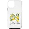 La Dolce Vita Lemon Italian Aesthetic Custodia per iPhone 12 mini La Dolce Vita Limone Estate Italiana Limoncello Costiera Amalfitana