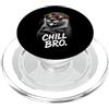 Gamer Coole Sprüche Lustiges Fun Shirt C Chill Bro Cooler Otter Occhiali da sole con scritta divertente PopSockets PopGrip per MagSafe