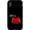 Art Pop Mobile Gallery Custodia per iPhone X/XS Abbigliamento sportivo Move It Text Side