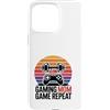 Retro Fitness Gaming Mom Workout Gamer Custodia per iPhone 15 Pro Max Gioco Mamma Gioco Ripetizione Retro Fitness Gamer
