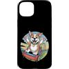 Funny Labrador Roller Coaster Shirt Dog Custodia per iPhone 15 Plus Divertente Labrador Roller Coaster Dog Meme Cute Ride