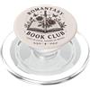 Bookworm Reading Fantasy Romance Book Romantasy Book Club Romance Reader Libri fantasy PopSockets PopGrip per MagSafe