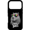 Gamer Coole Sprüche Lustiges Fun Shirt C Custodia per iPhone 17 Pro Chill Bro Cooler Capybara Occhiali da Sole Scritta Divertente Gamer