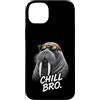 Gamer Coole Sprüche Lustiges Fun Shirt C Custodia per iPhone 14 Plus Chill Bro Cooler Walross Walrus Occhiali da sole con scritta Gamer