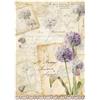 Carta di riso All Around Allium Stamperia