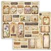 Carta Scrap All Around tags Stamperia