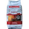 Kimbo Pompei chicchi di caffè interi, tostatura scura, sacchetto da 1 kg