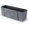Prosperplast Effetto URBI Case Beton W, Dimensions 580x180x195 mm, colore Marengo