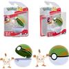 Jazwares Pokemon Figur Mankey Clip N Go Poke Ball