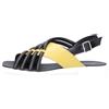 Galieti Sandali in pelle e sintetico con fasce tacco 2 cm