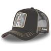 Capslab Cappellino da uomo e da donna Assassin's Creed, Berretto Trucker regolabile, nero/giallo , Taglia unica