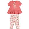 Mayoral COMPLETO T SHIRT LEGGINGS NEONATA 1734 COTONE 45 ROSA ORIGINALE PE 2024 Taglia 18 mesi Colore Rosa
