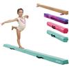 VEVOR Trave di Equilibrio per Ginnastica per Bambini, Pieghevole, 2330 mm, Capacità di Carico 90,7 kg, con Fondo Antiscivolo, Trave di Equilibrio con Borsa per il Trasporto in Palestra, Verde Menta