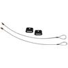 Ortlieb cavetto antifurto per borse lungo, Metallico