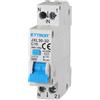 Ettroit Interruttore magnetotermico differenziale modulare compatto 1P+N 10A 30mA 4.5KA 220V Ettroit