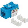 INTELLINET NETWORK SOLUTIONS INTELLINET CAT5E KEYSTONE JACK AZUL UTP PUNCH-DOWN