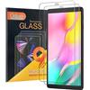 Oduio Pellicola Protettiva per Samsung Galaxy Tab A 10.1 Pollici 2019 (Modello:SM-T510 / SM-T515), Vetro Temperato Antigraffio 9H Anti Graffi, Ultra HD Trasparenza, Senza Bolla - Pacco da 2