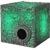 FAMETEK Star Trek Borg Cube - Altoparlante Bluetooth con illuminazione verde, effetti sonori e citazioni Borg