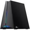 TP-Link BE11000 Tri-Band Wi-Fi 7 Gaming Router Archer GE650 | 6-Stream 11Gbps supporta 320MHz | 2×5G + 3×2.5G porte USB 3.0 | Accelerazione giochi, porta e pannello dedicati per giochi, illuminazione
