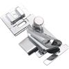 CSC Sewing Parts Piedino bordatore sbieco bordi macchina per cucire compatibile con Singer, Brother, Janome, Elna, Necchi, Saimac, Toyota, Silvercrest, Vigorelli Zenith