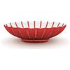 Guzzini Centrotavola/Fruttiera Grace, Rosso Chiaro, 30.5 x 37.5 x h9 cm