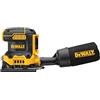 DEWALT Levigatrice a palmare 20V MAX* XR, foglio, velocità variabile, 1/4, solo utensile (DCW200B)