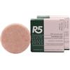 R5, Shampoo 2-in-1 Solido, 2 Pezzi, Balsamo Integrato, 98% di Ingredienti di Origine Naturale, Olio di Ciliegia e Girasole, Profumo di Fiori, Dermatologicamente e Nickel Tested, Vegan, Made in Italy