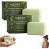 Zonill Aqvera Sapone Micosi, Sapone Antifungino, Con Tea Tree Oil & Ingredienti Naturali, Pulizia profonda, Purificazione Odore, Per Corpo, Piedi e Viso, Adatto Pelli Sensibili, 2 Pezzi