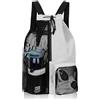dellyy Borsa da Spiaggia In Mesh, 48 * 29 * 15 cm Zaino Sportivo Impermeabil, Zaino da Spiaggia con Coulisse, Zaino da Nuoto Unisex, Zaino da Bagno, per Nuoto, Sport, Viaggi, Fitness (grigio)