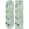 MNSRUU - Nastro adesivo per skateboard, motivo foglie rosa e fiori, per scooter Rollerboard, 22,5 x 83 cm