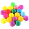 Avejjbaey 50 palline da ping pong colorate per intrattenimento palline da ping pong leggere palline da gioco per attività di apprendimento palline da ping pong colorate per intrattenimento piccole palline