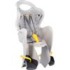 b bellelli Bellelli | Mr Fox - Seggiolino Posteriore per Bicicletta - per Bambini Fino a 22 kg, da 3 a 8 Anni - Si Fissa al Portapacchi - Colore Silk Grey