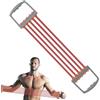 Qyljeiwred Espansore toracico da uomo, 5 , regolabile, per fitness, fitness, estensore toracico, corde elastiche, dispositivo di allenamento per braccia per allenamento della , casa, ufficio