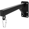 QWORK® Supporto da Parete per Sacco da Boxe - in Acciaio Solido - 60 cm - Portata 150 kg