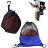 LaresDay Set di 2 borse a rete per pallacanestro, impermeabili, con coulisse, per pallacanestro, pallavolo, calcio, borsa da pallacanestro per bambini e adulti