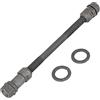 A ABSOPRO Bicicletta Posteriore Solido Assale 9.5mm Ruota Mozzo Assale Posteriore Assale Solido Albero