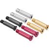 PATIKIL 34mm in Linea ASSE Viti, 8pz Albero Esagonale Incassato Vite Sostituzione Fissaggio Alluminio per Pattini Roller, Nero Rosso Argento Oro