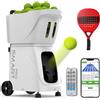 PUSUN Padel-Smart PRO - Macchina professionale per palline da padel con tecnologia di rotazione interna, controllo intelligente tramite app, capacità oltre 100 palline, durata della batteria 4-6 ore