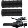 BuleVina 1 paio di manopole corte per manubrio MTB, 20 x 74 mm, copertura per manubrio da montagna, antiscivolo per downhill, maniglia di bloccaggio per bicicletta, accessori per bicicletta, controllare le