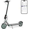 EGGKING Monopattino Elettrico con Freccia Direzionale, 350W Motore, 8.5 Gomme Antiforatura, 35 km Autonomia, Doppi Freni, Controllo App