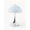 louis poulsen Lampada da tavolo piccola portatile a LED Panthella 160, design Verner Panton - Blu, Argento