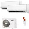 FERROLI Condizionatore Ferroli Giada dual split 9000+12000 BTU inverter A wifi unità esterna 5.3 kW