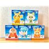 Bandai Set 5 Figurine Pokemon Crystal Cot 2025 complete Bandai dal Giappone nuove