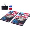 VEOVR Cornhole Set Gioco da Tavolo in Legno MDF 8 Sacchetti Fagioli 920x600mm