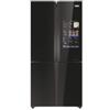 Haier Frigorifero Side by Side 4 Porte Total No Frost Classe F Altezza 190 cm Larghezza 90 cm Finitura Nero Cube 90 Serie 9 Haier HCW9919FSGB