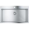Grohe 31 584 SD1 Lavello da Incasso 1 Vasca Monovasca 846 x 510 mm Sopratop - Filotop Serie K800 Acciaio Inox 31584SD1
