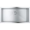 Grohe 31 580 SD1 Lavello da Incasso 1 Vasca Monovasca 846 x 464 mm Sopratop - Filotop Serie K700 Acciaio Inox 31580SD1