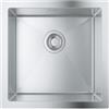 Grohe 31 578 SD1 Lavello da Incasso 1 Vasca Monovasca 464 x 464 mm Sopratop - Filotop Serie K700 Acciaio Inox 31578SD1