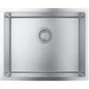 Grohe 31 726 SD0 Lavello da Incasso 1 Vasca Monovasca 55 x 45 cm Sopratop - Sottotop Serie K700 Acciaio Inox 31726SD0